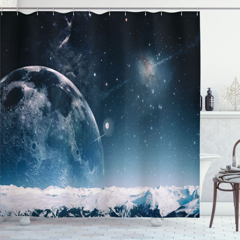 Another World Infinity Shower Curtain
