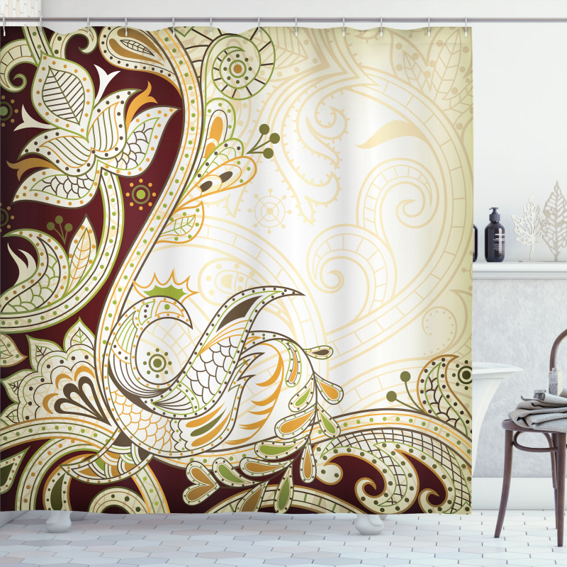 Oriental Middle Eastern Shower Curtain