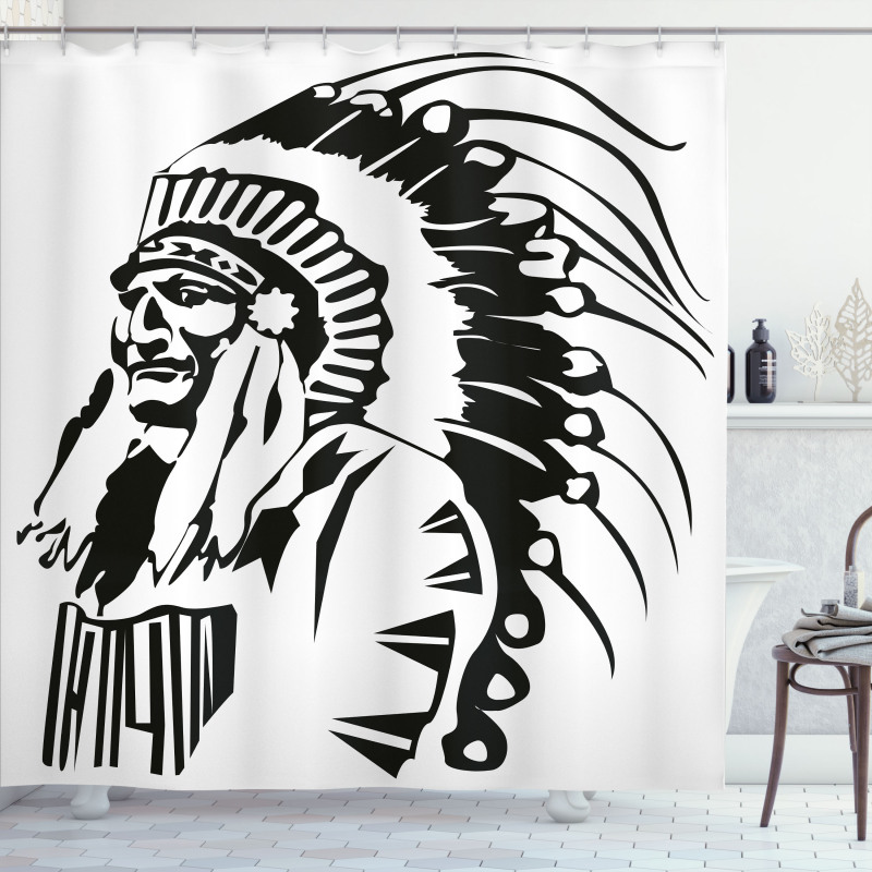 Chef Shower Curtain