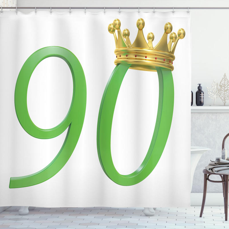 Queen Crown 90 Shower Curtain