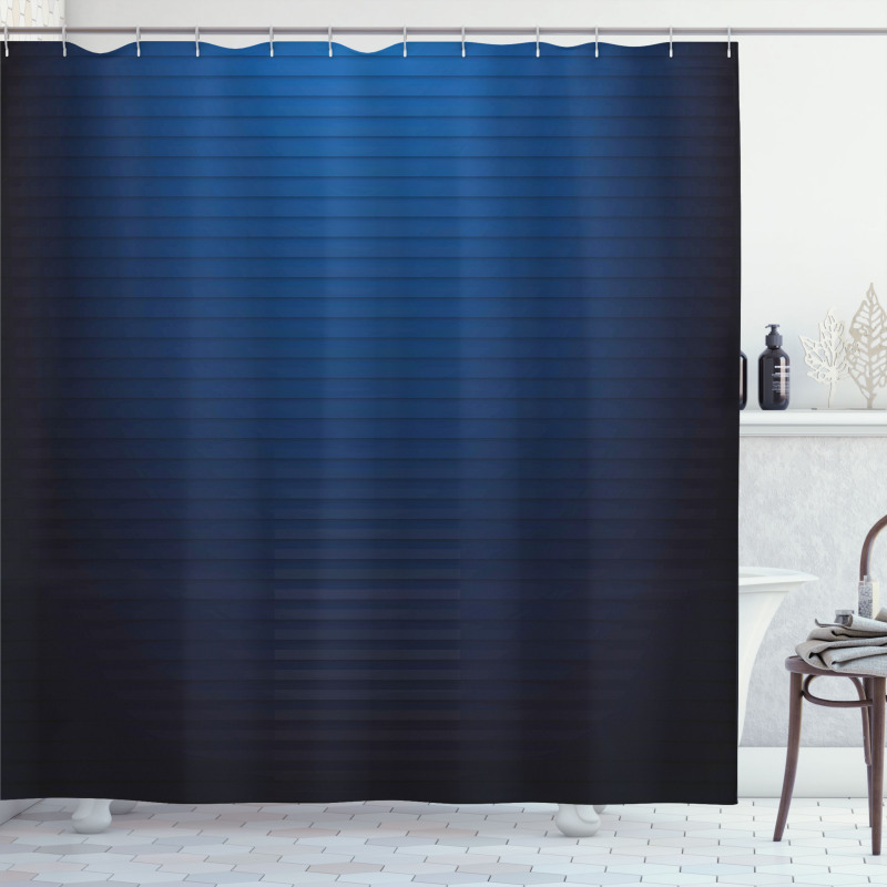 Digital Urban Lines Shower Curtain