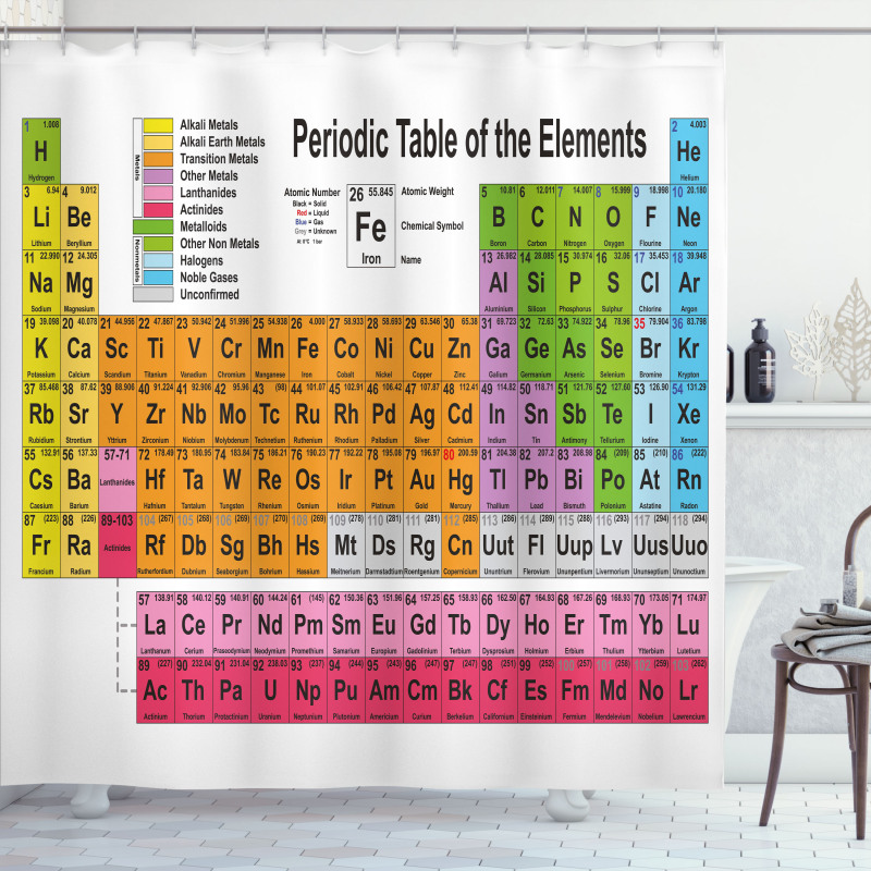 Chemistry Lovers Shower Curtain