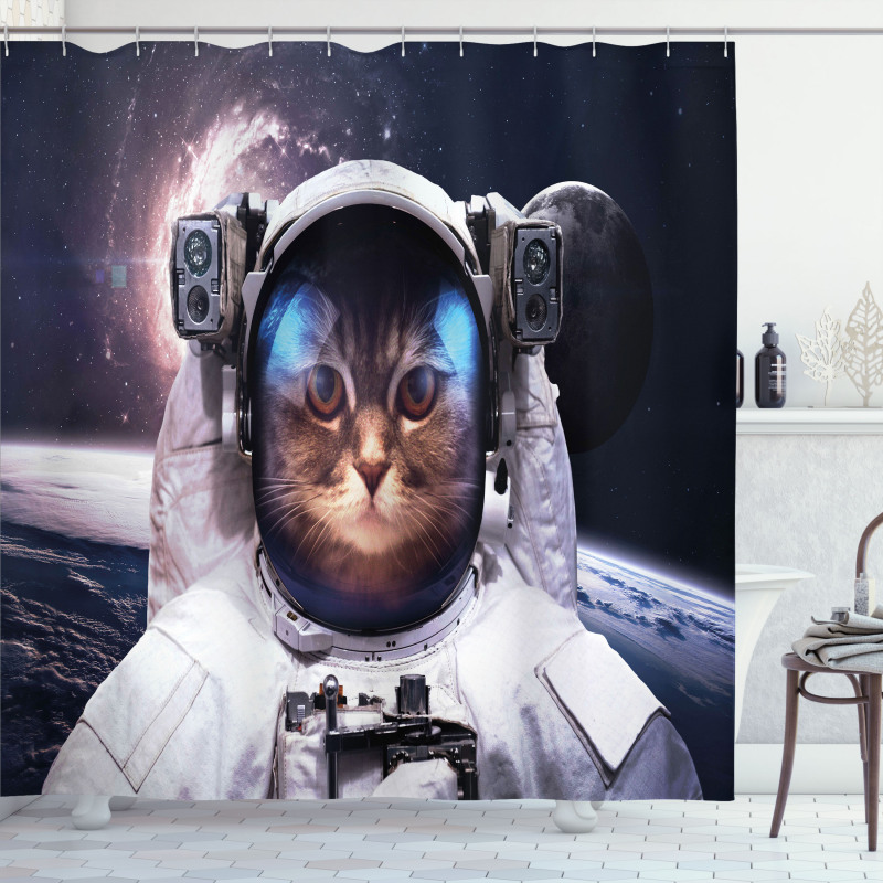 Cosmos Cluster Zodiac Shower Curtain