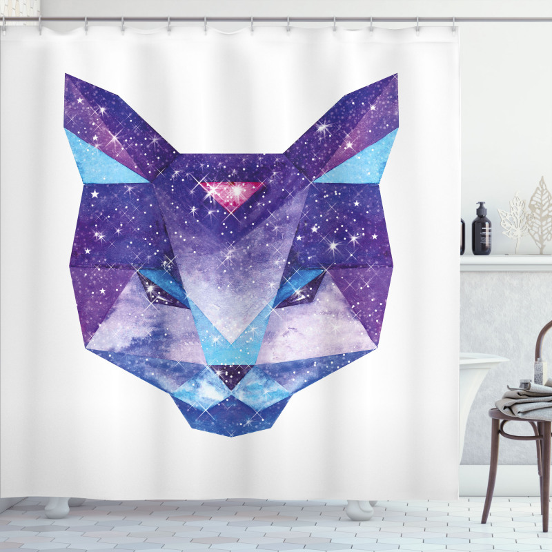 Star Clusters Head Shower Curtain