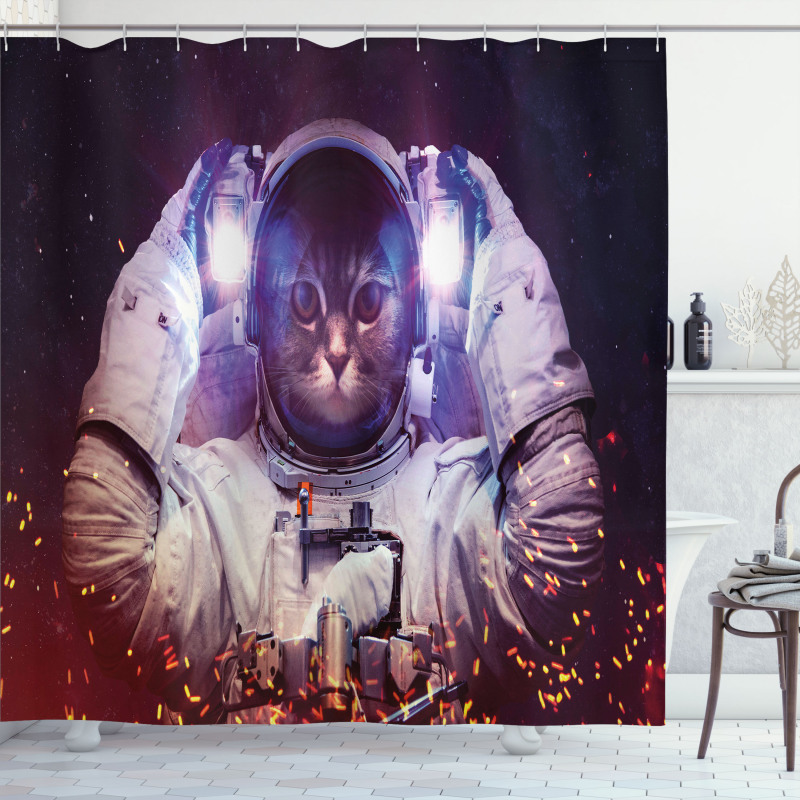 Nebula Galaxy Cosmos Shower Curtain