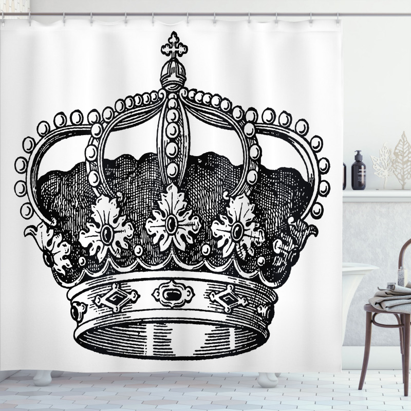 Antique Royal Monarch Shower Curtain