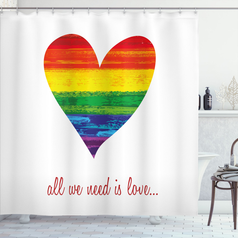 We Need Gay Love Shower Curtain