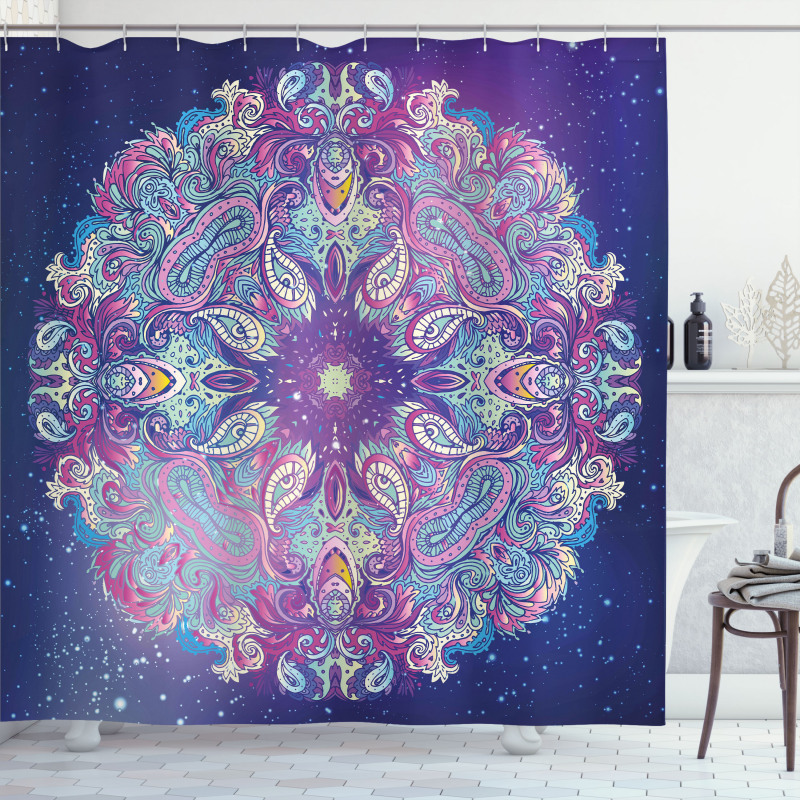 Cosmos Art Space Shower Curtain