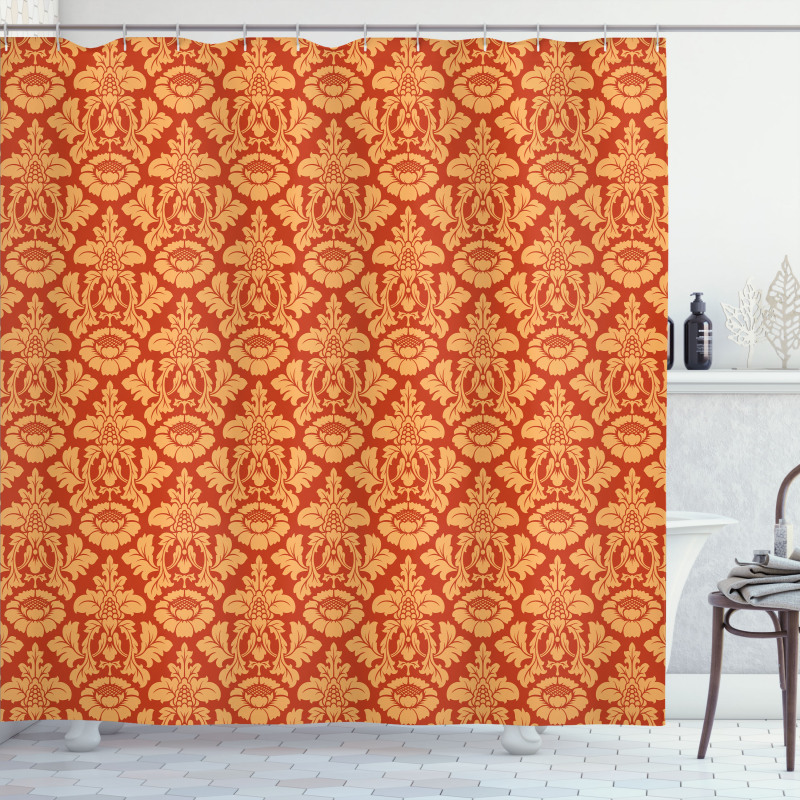 Royal Victorian Damask Shower Curtain