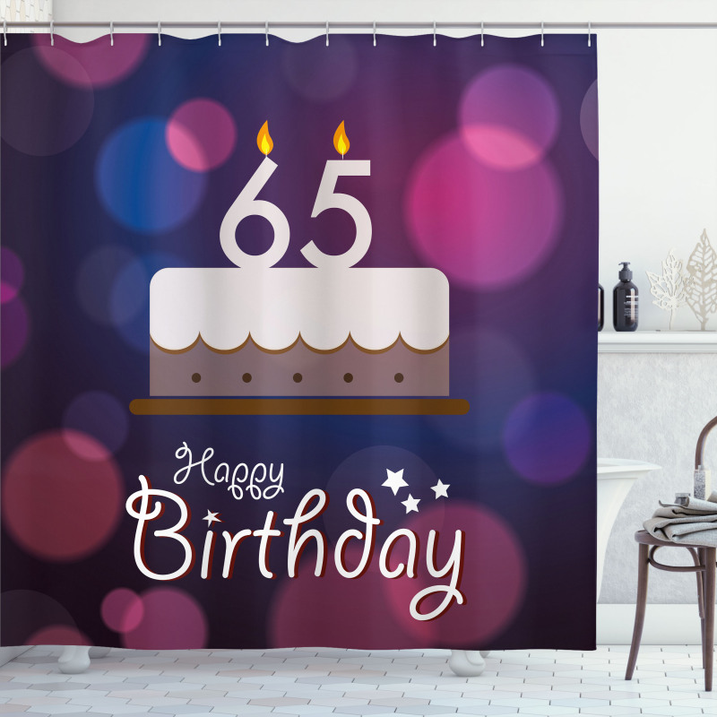 Ceremony Theme Cake Shower Curtain