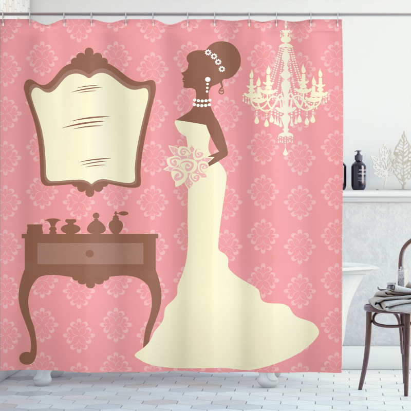 Bridal Party Dress Shower Curtain