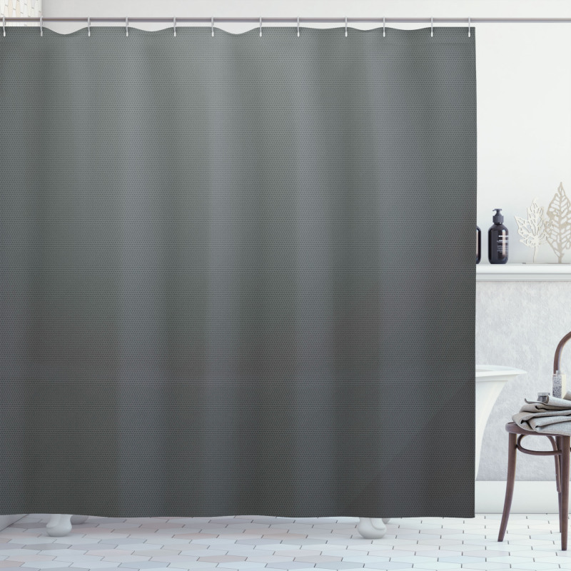 Plain Colored Dark Abstract Shower Curtain