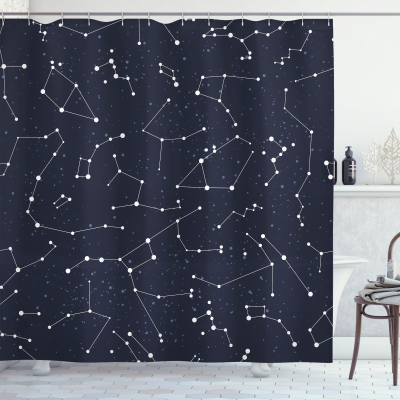 Cluster of Stars Shower Curtain