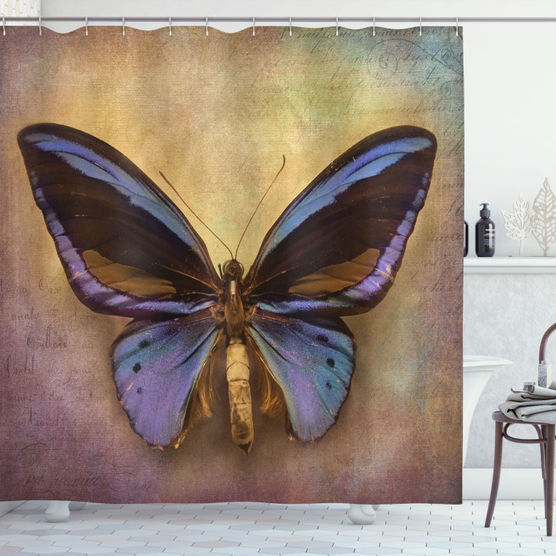 Monarch Butterfly Shower Curtain