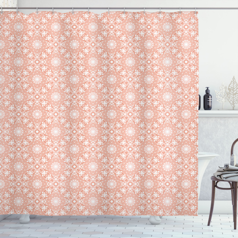 Flourish Pattern Shower Curtain