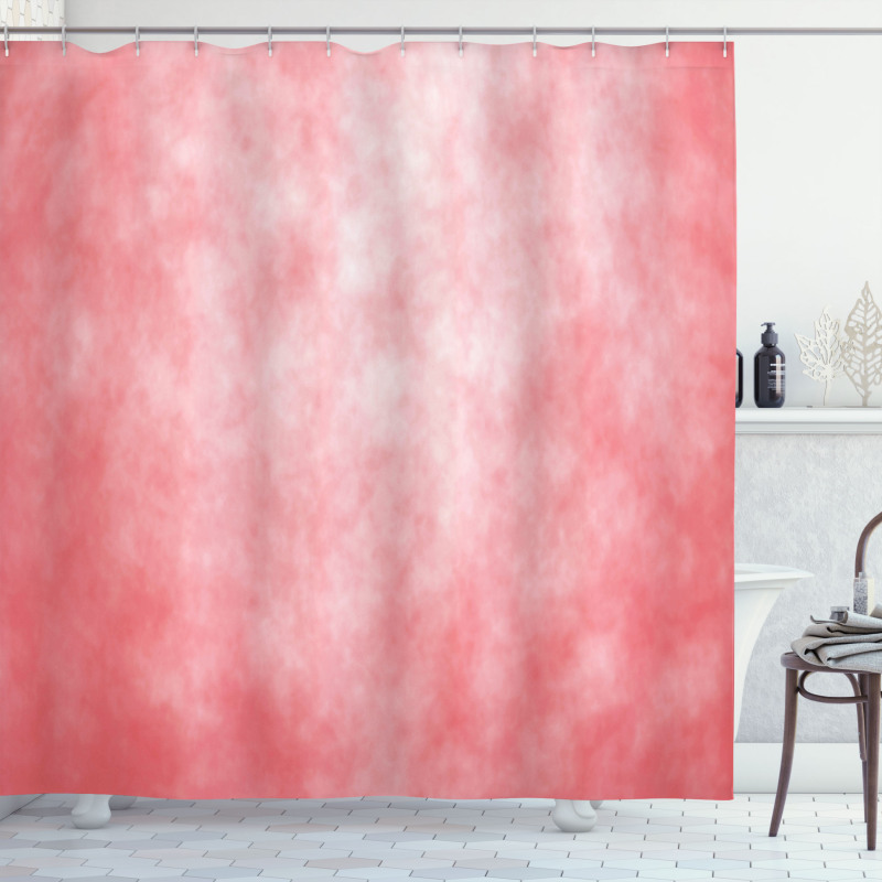 Pale Spring Watercolor Shower Curtain