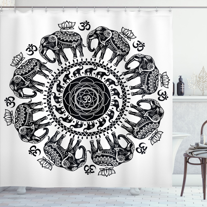 Spirit Circle Shower Curtain