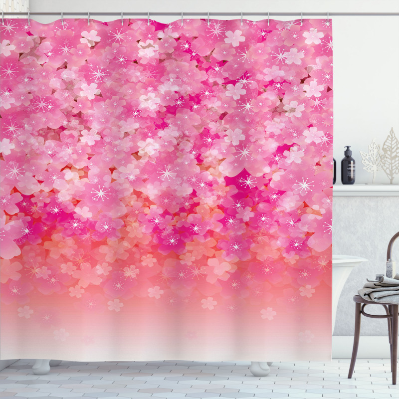 Cherry Bloom Tree Shower Curtain