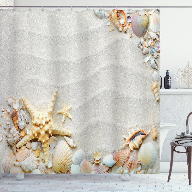 Colorful Sand Shower Curtain