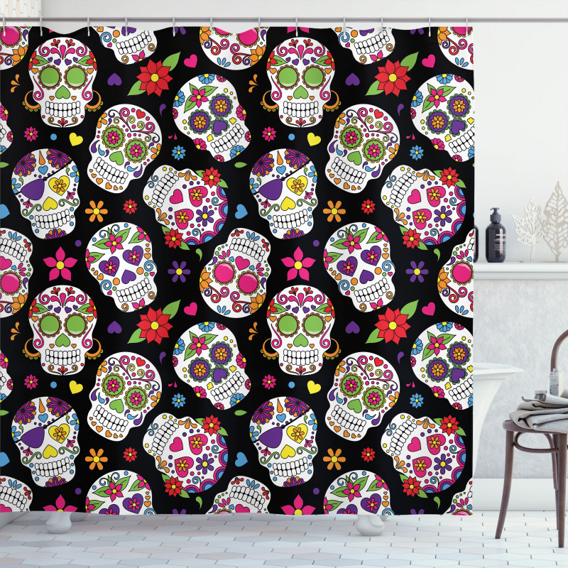 Mexico Themed Design Shower Curtain
