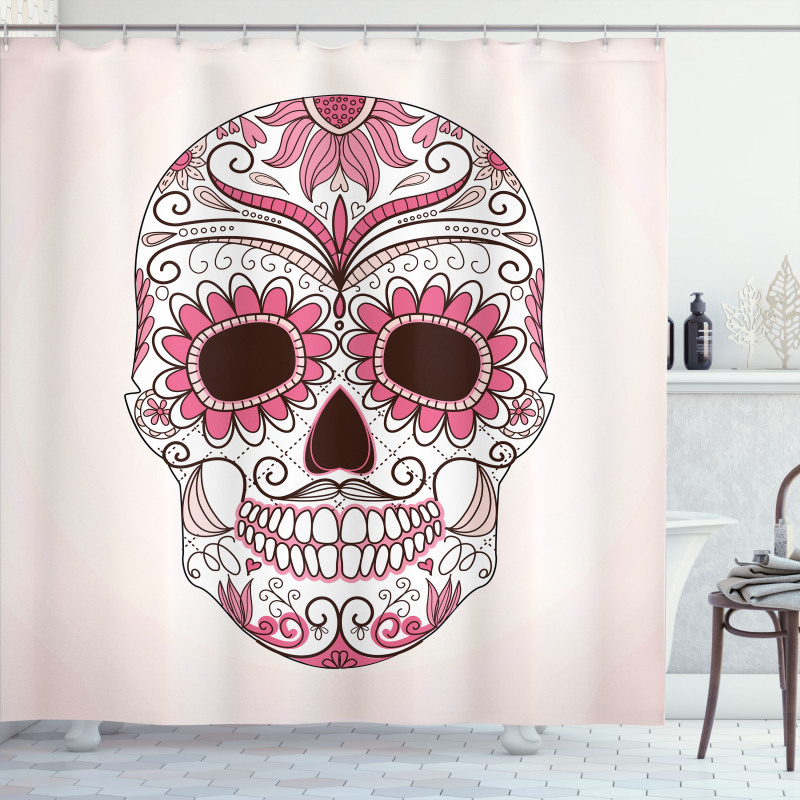 Mexican Ornaments Shower Curtain