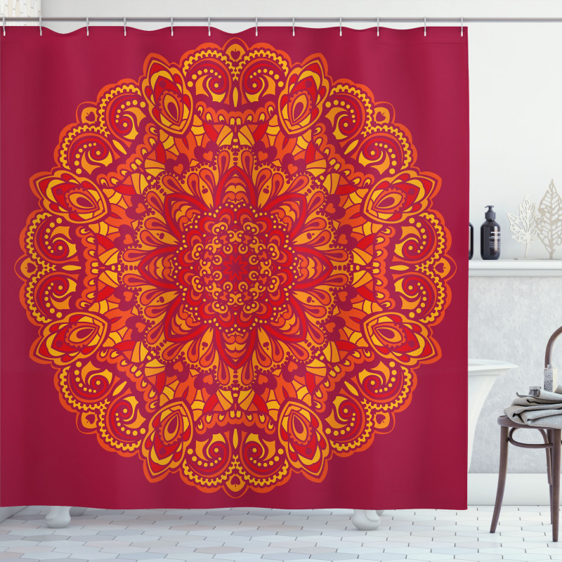 Psychedelic Shower Curtain