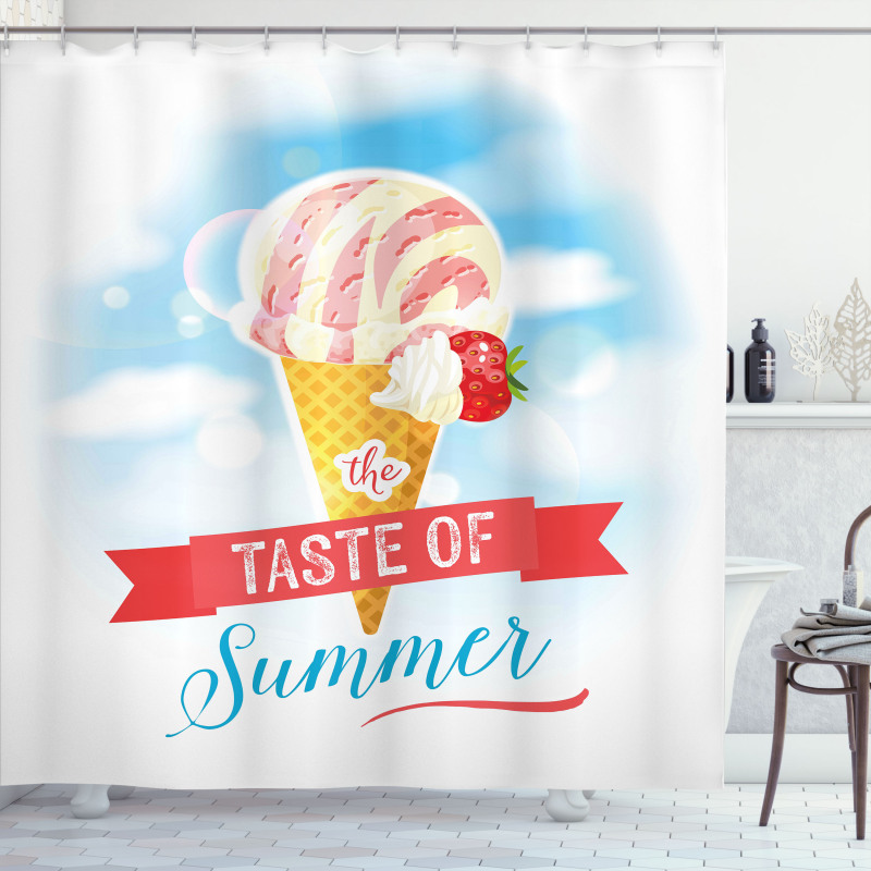 Summer Taste Shower Curtain