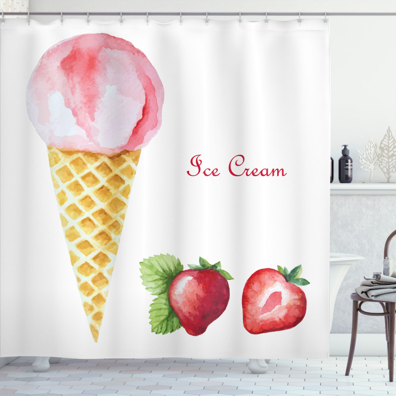 Summer Flavors Shower Curtain