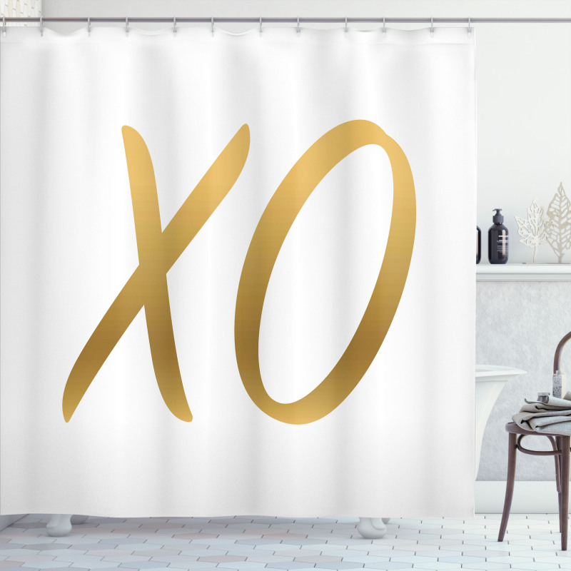 Happy Joyful Affection Art Shower Curtain