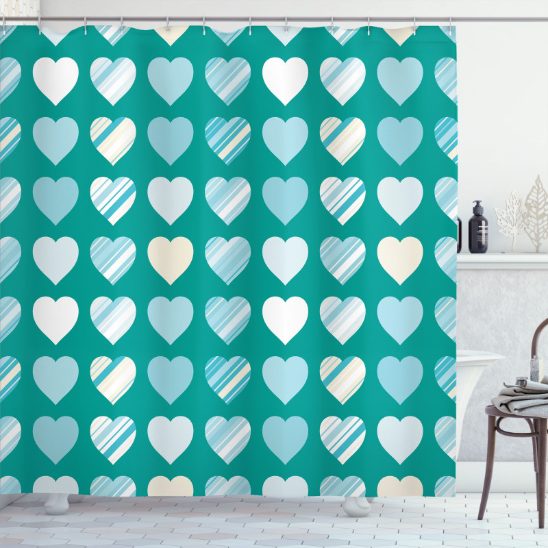 Heart Shower Curtain