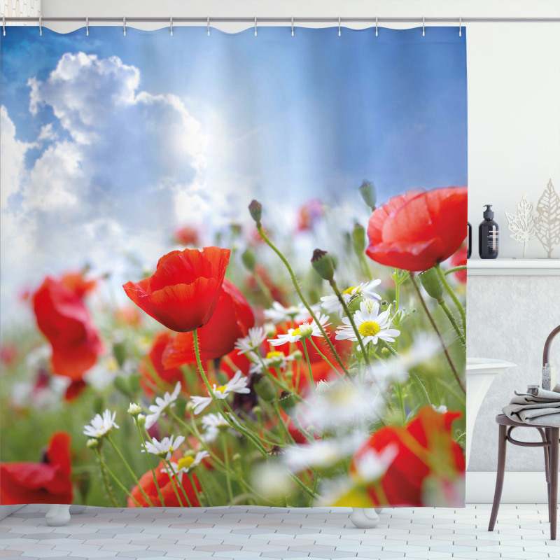 Spring Meadow Shower Curtain