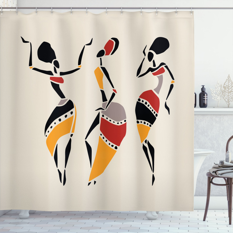 Native Dancers Shower Curtain
