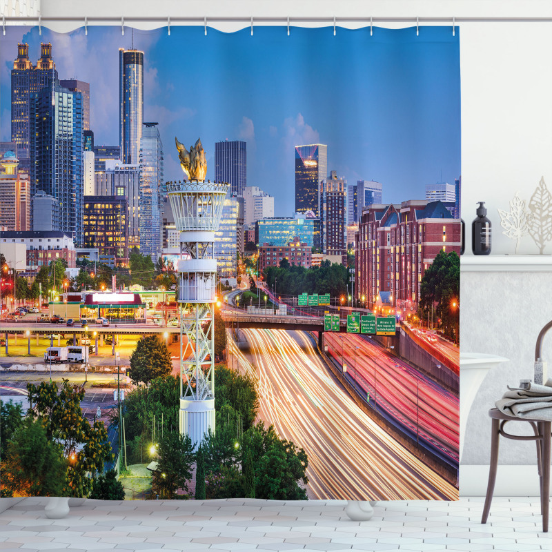 Atlanta Georgia Shower Curtain