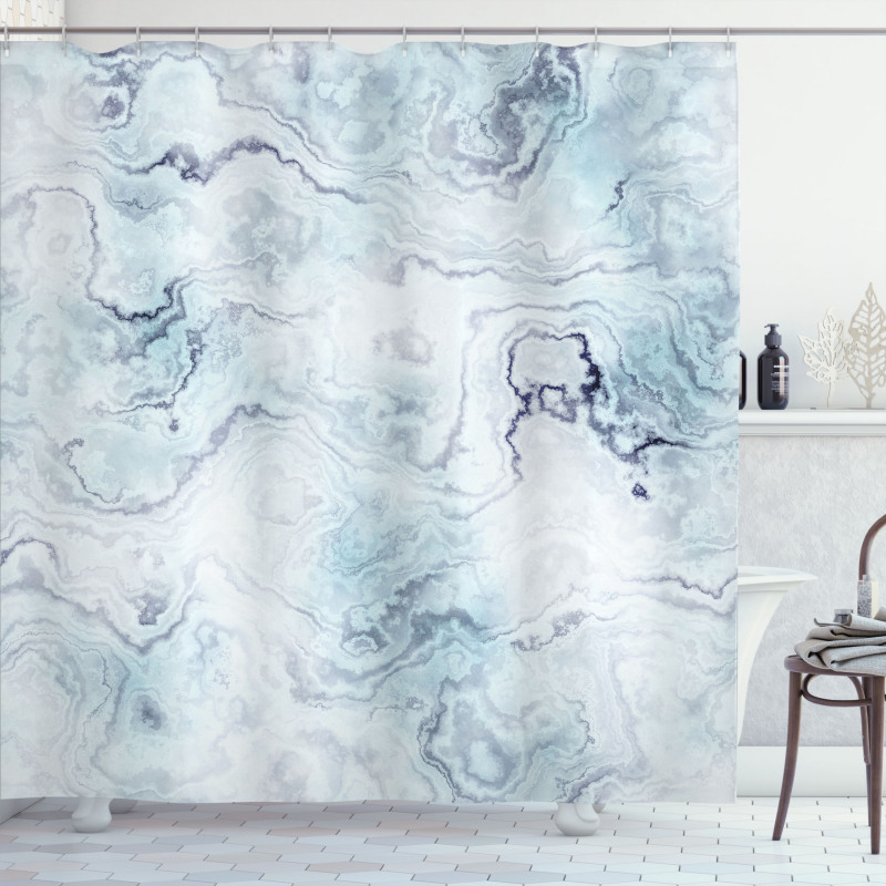 Soft Hazy Ottoman Style Shower Curtain