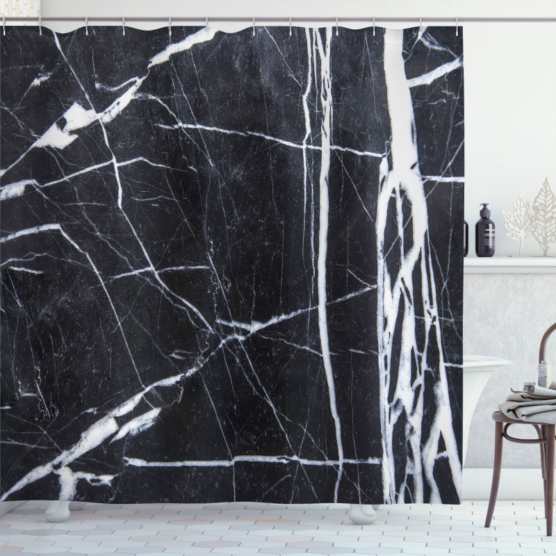 Grunge Natural Stone Shower Curtain