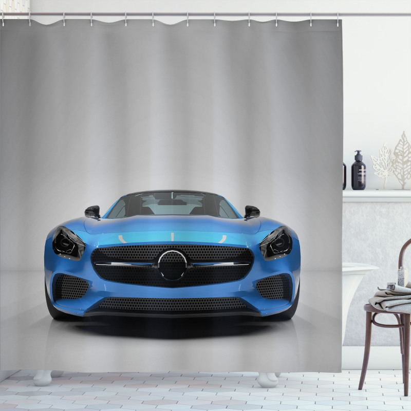 Sports Vehicle Auto Shower Curtain