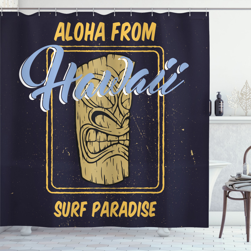 Aloha Hawaiian Shower Curtain