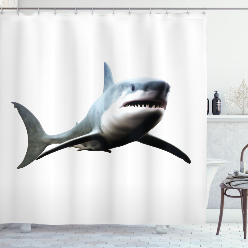 Wild Sea Creature Art Shower Curtain