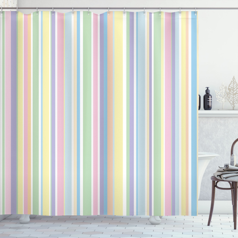 Striped Classic Pattern Shower Curtain