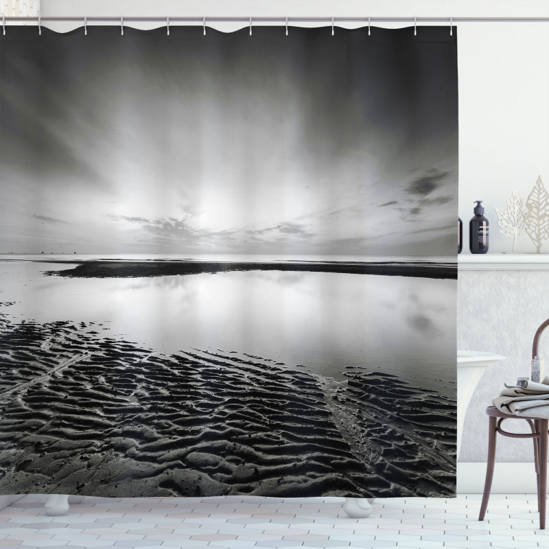 Idyllic Sunrise Shower Curtain