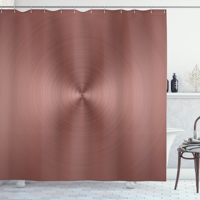 Round Ombre Shape Shower Curtain