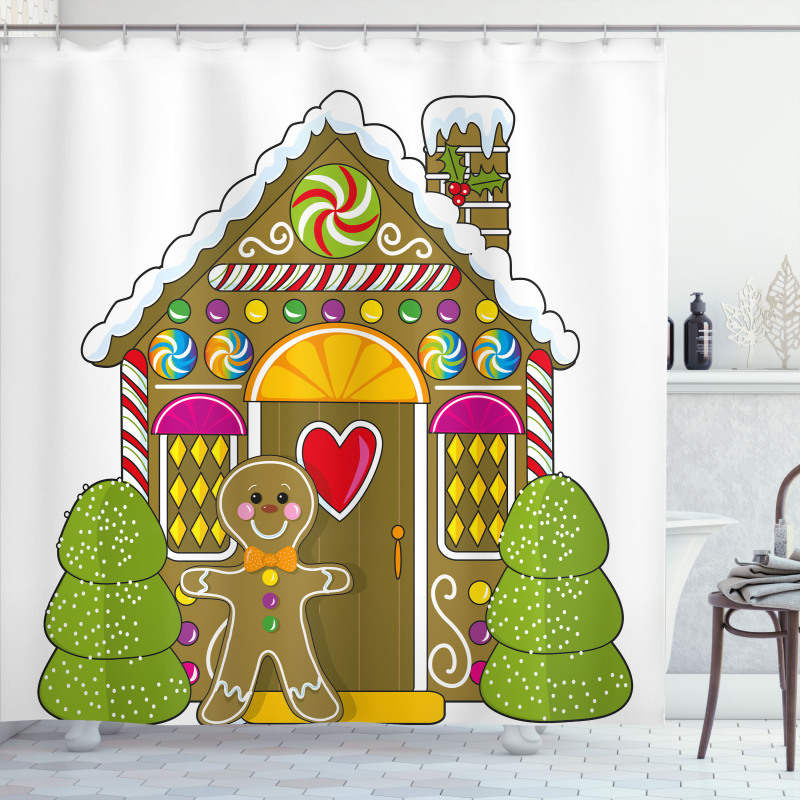Candy House Shower Curtain