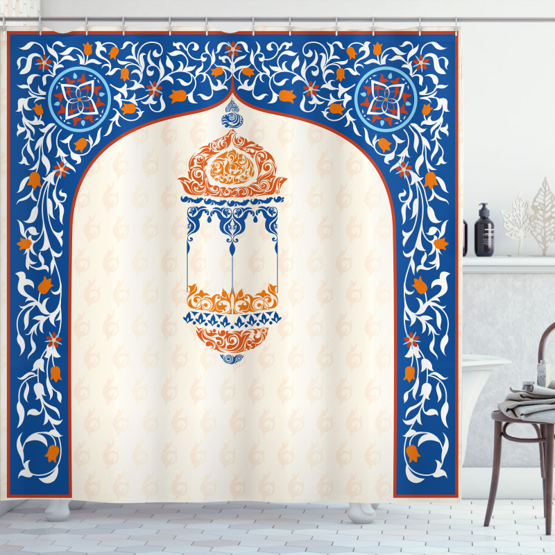 Art Style Oriental Shower Curtain