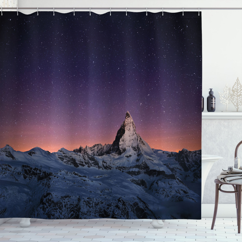 Matterhorn Peak Europe Shower Curtain