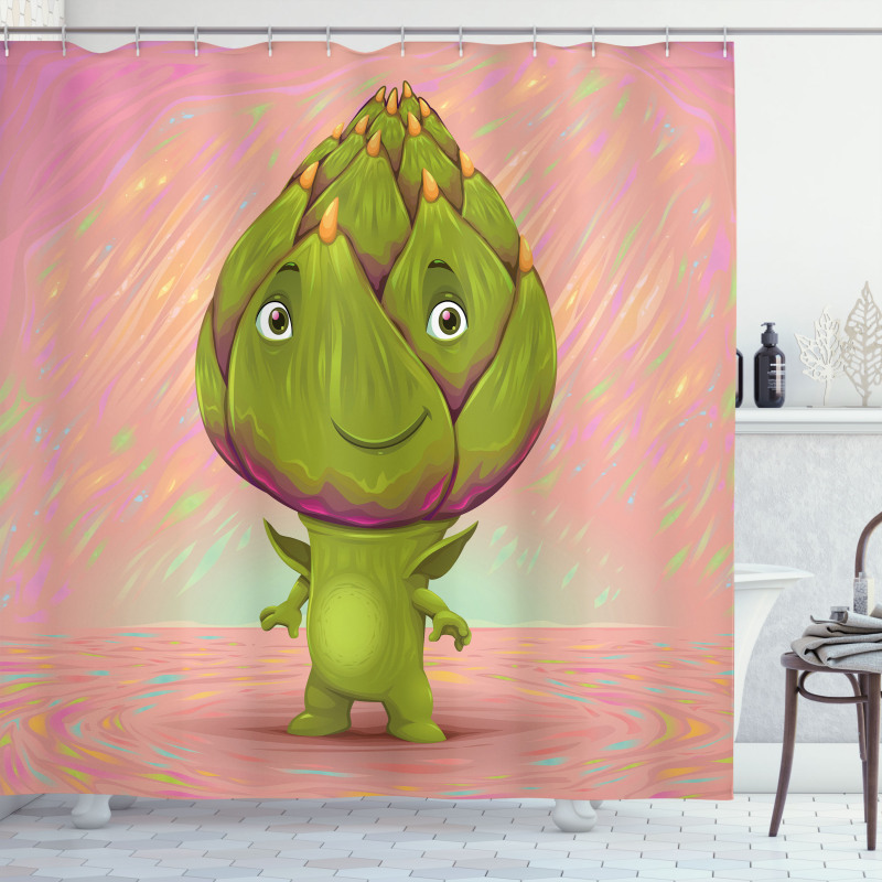 Character Fun Shower Curtain