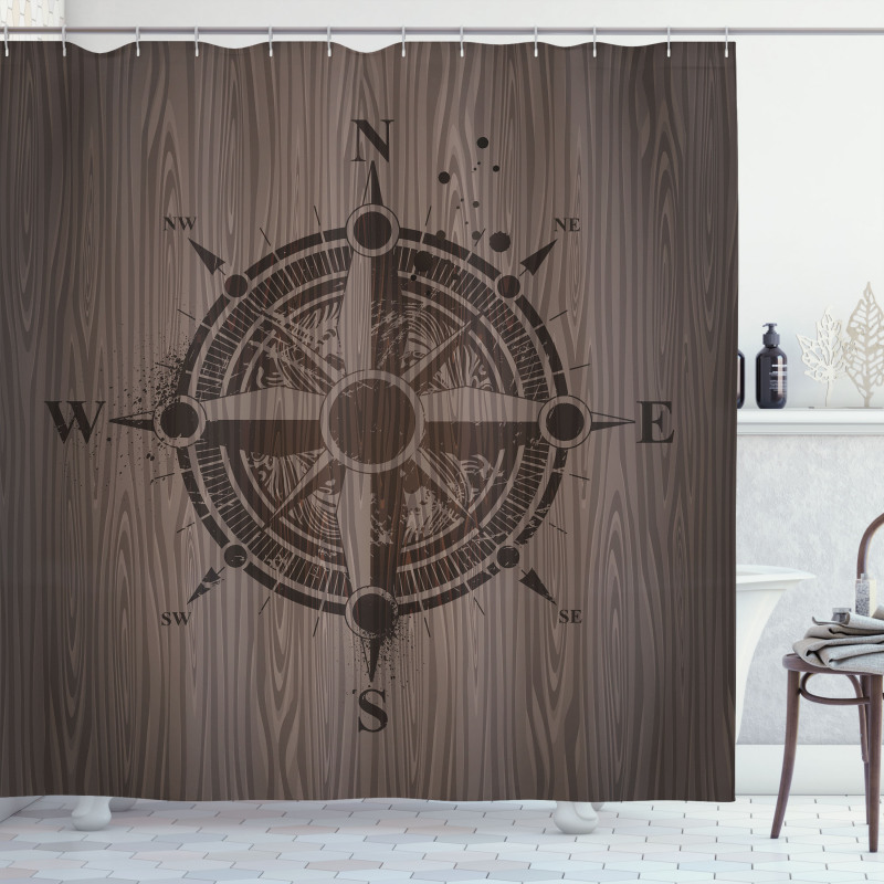 Drawing Style Shower Curtain