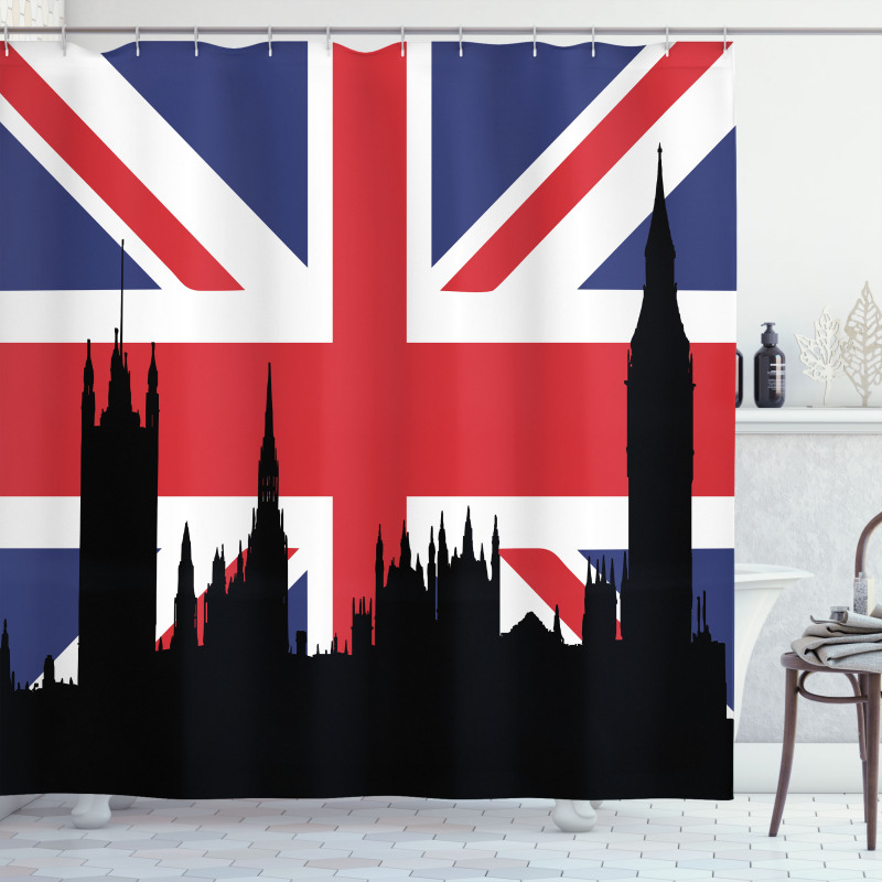 Historic Urban UK Shower Curtain