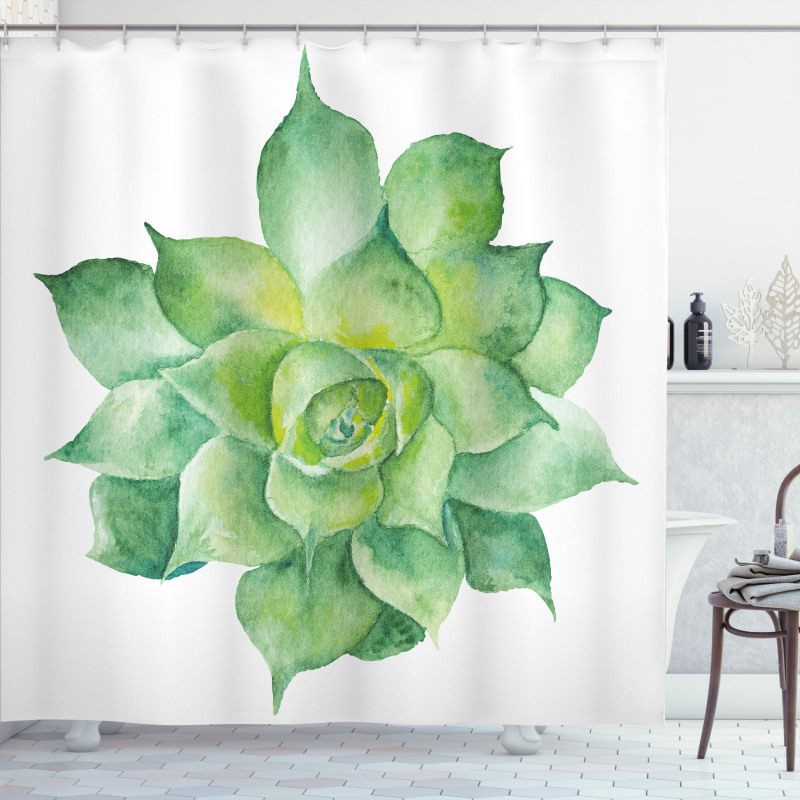 Botanical Gardening Theme Shower Curtain