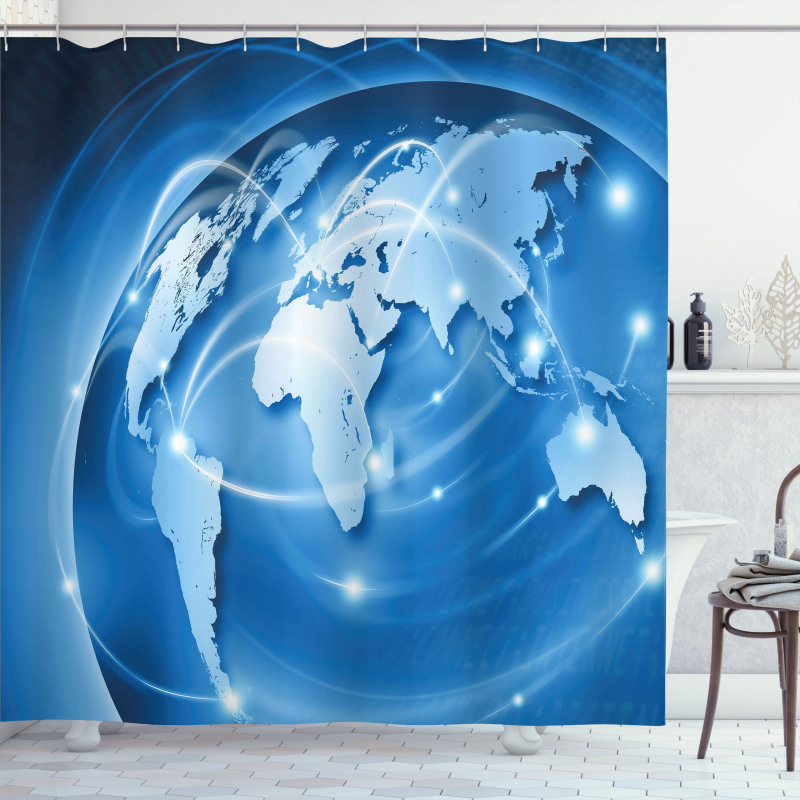Global Commerce Network Shower Curtain