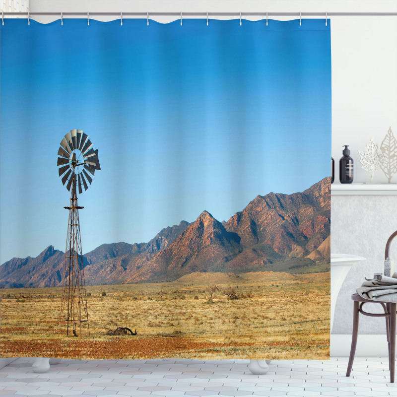 Flinders Ranges Arid Shower Curtain